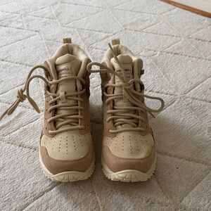 Merrell Beige Lace-Up High-Tops